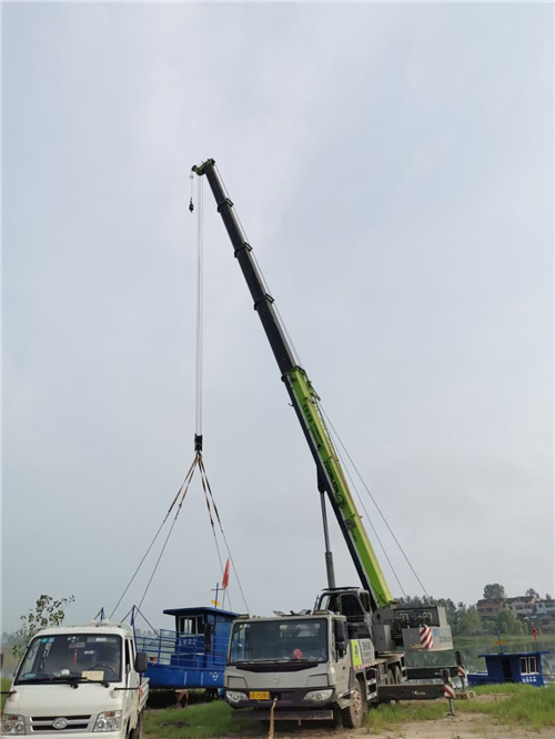 温州市桥梁建设吊装案例